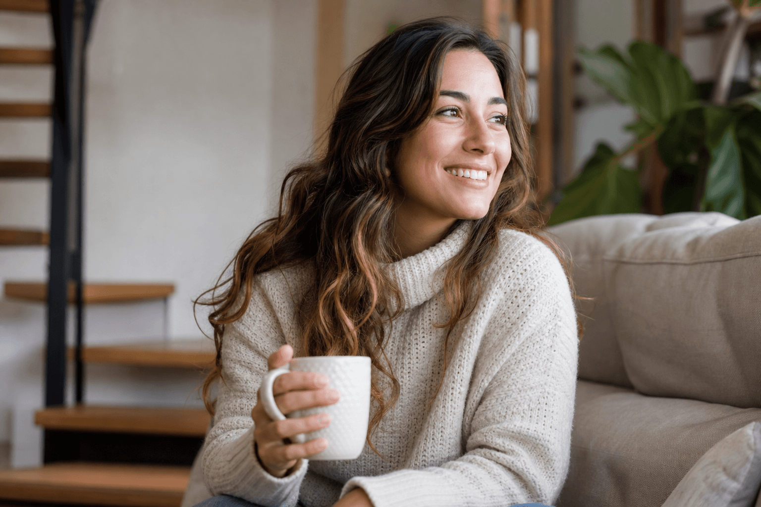 A patient receiving a dental exam at Wetaskiwin Smiles in Wetaskiwin, AB